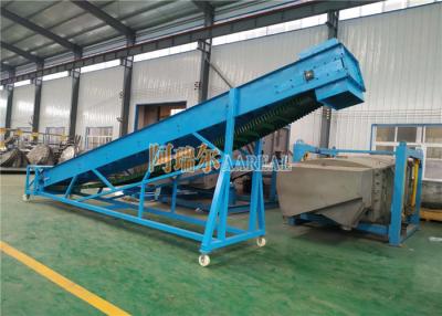 China Partículas químicas em pó de subida de 500 mm conveyor de cinto de saia à venda