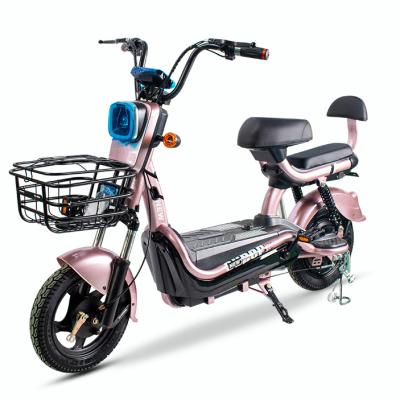 China Steel China Quality 350W 48V Mini Electric Bike with 14