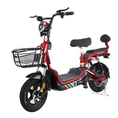 China Steel 350w leisure two-wheeled electric vehicle in a variety of colors and configurations for sale