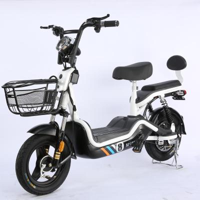 China Steel The factory exports high quality urban electric bicycles with brushless motors 48v 12ah electric city bicycles for sale