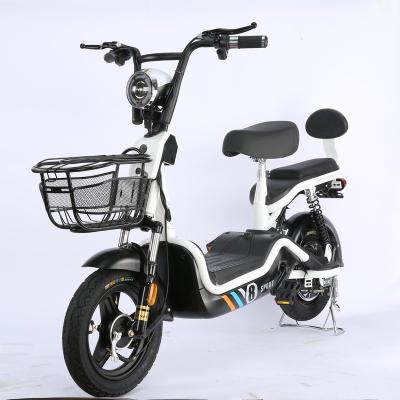 China Steel City Bike Electric Bicycle For Adults 48V, 60V battery electric vehicle 350W brushless motor electric vehicle for sale