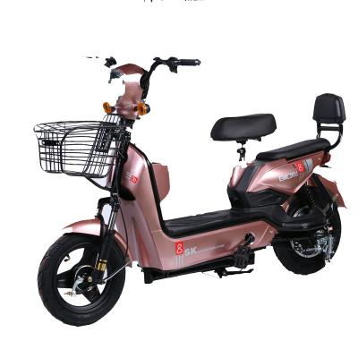 China Steel Factory direct sales e bike made in china storage electric bicycle battery adult electric scooters city bik for sale