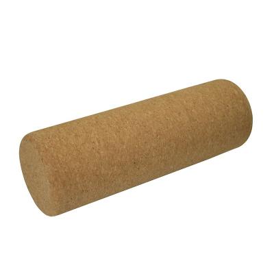 China Body health care massage laser logo eco cork massage exercise yoga roller manufacturer for sale