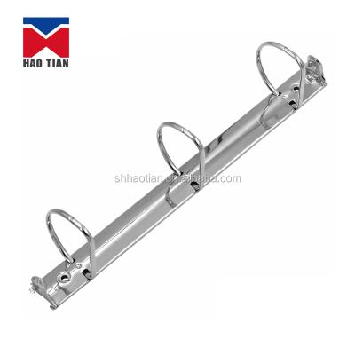 China Metal Nickel Plating 3 Ring Binder Metal Spine For Folder for sale