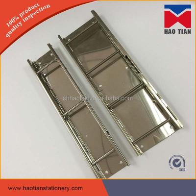 China Metal Japan Style 3 Holes Pipe Binder , Mail Binder For Files for sale