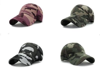 China Cool Custom Personalized Hats , Embroidery Camouflage Hip Hop Cap For Girls for sale