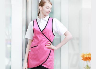 China Unisex Vest Kitchen Cooking Aprons , Durable Adult Cooking Apron For Coffee Shop for sale