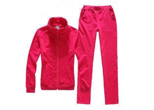 China Pure Colour Velvet Youth Sports Uniforms , Long Sleeves Hooded Casual Sportswear for sale