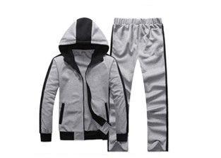 China Personalised Youth Sports Uniforms , Grey Color 100% Cotton Team Athletic Apparel for sale