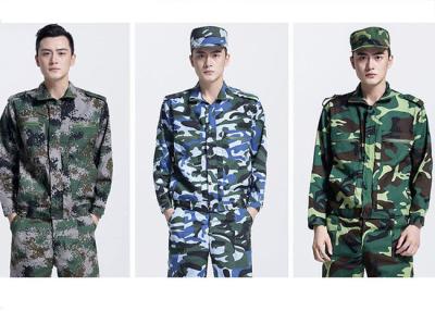 China Langärmlige wasserdichte Armee-Militäruniformen, mittlere Stärke-Armee-Tarnungs-Jacke zu verkaufen