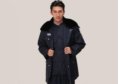 China Waterproof Security Guard Uniform , Security Guard Coats Full Color With Customized Logo for sale