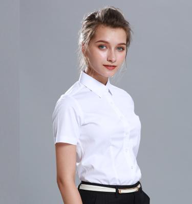 China New Formal Stylish Work Uniforms Eco - Friendly Cuffs With Polyester Buttons for sale