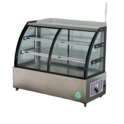 China Single-temperature Small Mini Sushi Cake Display Fridge Cabinet Cooler Bakery Fridge Pastry Refrigerators for sale