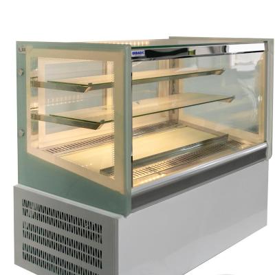 China COMPRESSOR Bakery Cake Display Showcase Cake Display Refrigerator Cake Cabinet Refrigerated for sale