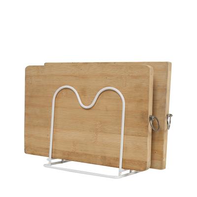 China Sustainable Durable Kitchen Accessories Cutting Board Rack Cutting Rack for sale