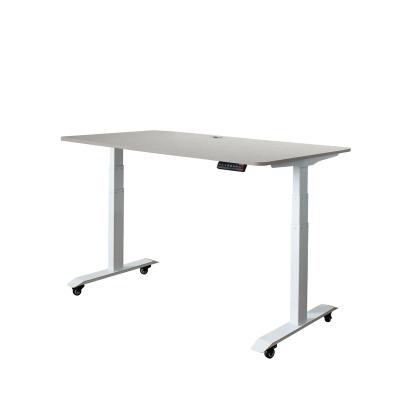 China Commercial Furniture Office Desk Height Adjustable Electric Lift Standing Desk for sale