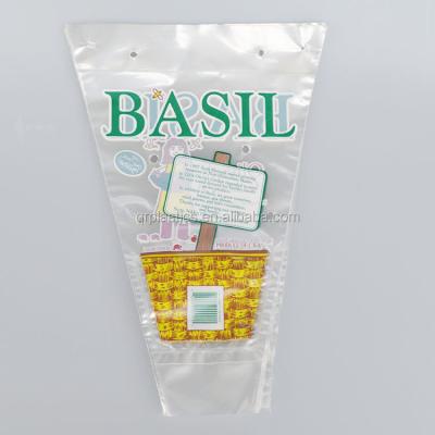 China Packaging Printing And Flower Sleeves Clear Plastic Clear Pastry Bag for sale