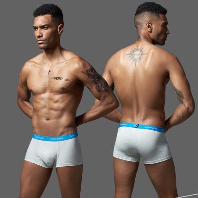 China Cotton Antibacterial Comfortable Premium Mens Boxer Shorts Briefs Underwear For Male for sale