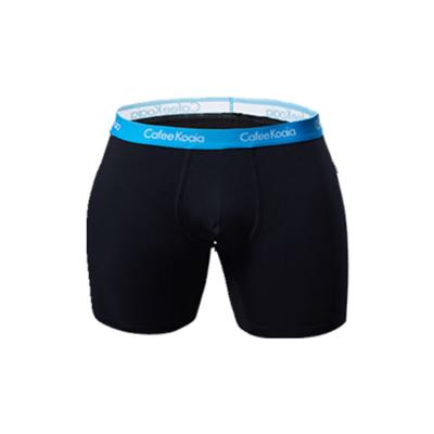 China Side Antibacterial Seamless Cotton Top Elasticity Underwear Brief Boxer For Man for sale