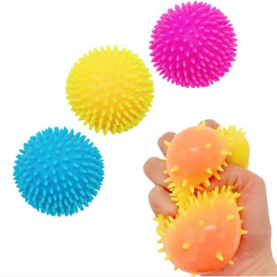 China Toy ActEarlier Custom Logo Colorful TPR Soft Relax Ball For Promotional for sale