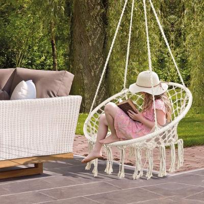 China Scandinavian Casual Hammock Chair Rope Swing Hammock For Indoor And Outdoor Fun for sale