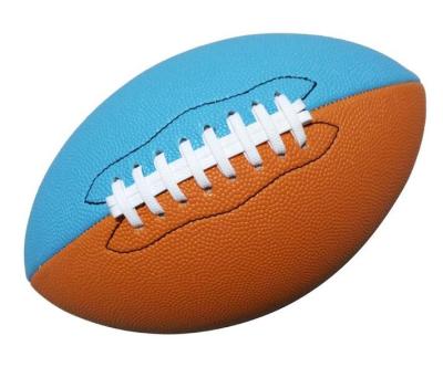 China Outdoor Sports Field Custom ActEarlier Ball Logo Mini Rugby Ball American Football for sale