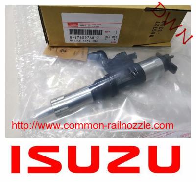 China ISUZU isuzu 8-97609788-7 Diesel ISUZU Fuel Injector Assy For HITACHI ZAX240 330 4HK1 Engine zu verkaufen