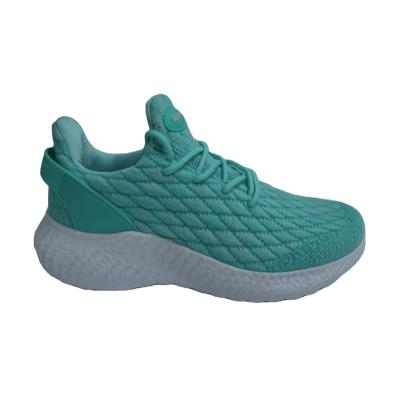 China Breathable Woman Shoes New Arrivals Breathable Flyknit Running Shoes Sport Casual for sale