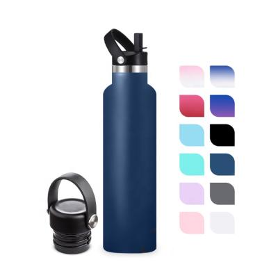 China 2021 Viable New Design Customized Logo Stainless Steel Double Wall Thermal Vacuum Outdoor Travel Sports Flask for sale