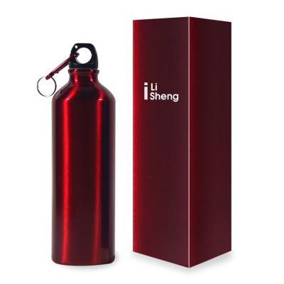 China Sustainable Hot Sale In Running Flask Aluminum Single Wall Lighting Outdoor Sports Travel Large Aluminum 1Liter Water Bottle for sale