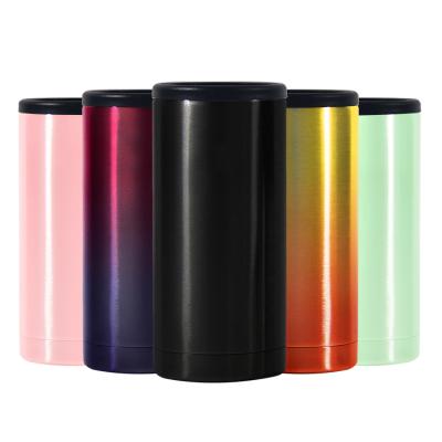 China Amazon Top Sale Leak Proof BPA Logo Thermal Vacuum Stainless Steel Double Wall Cola Box Viable Free Cooler Customized for sale