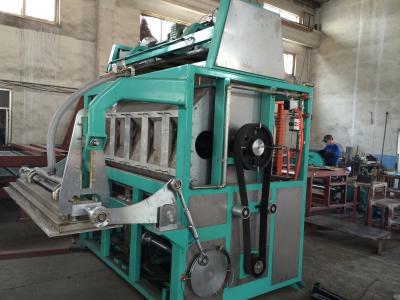 China 5000pcs / Hour Egg Tray Moulding Machine Large Capacity Easy Maintenance for sale