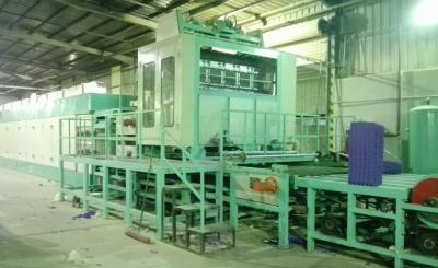 China High Efficiency Egg Tray Moulding Machine With Servo Control And Wet Press System for sale