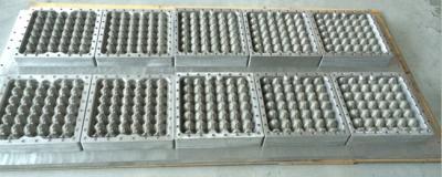 China Durable CNC Processing Egg Tray Mould / Pulp Molding Dies Easy Replacement for sale