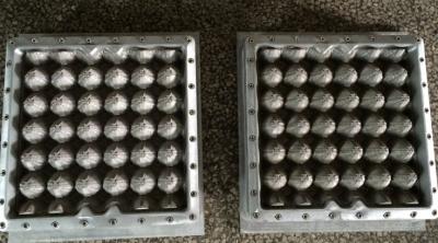 China Recycled Pulp Egg Tray Mold With 30 Cells , CNC Processing Paper Egg Crate Dies for sale