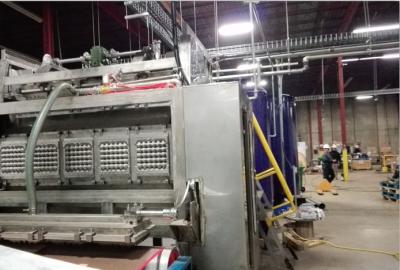 China High Speed Paper Pulp Molding Machine With 2500 - 4000pcs / Hour Capacity for sale