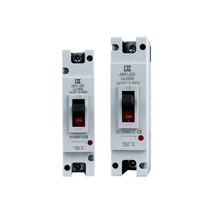 China Power Equipment Most Professional Mccb 100a 200a 250a 400a 630a 800a 1 Pole Molded Case Circuit Breaker for sale