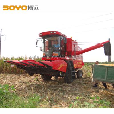 China Mini grain harvester combine for corn wheat and soybean for sale