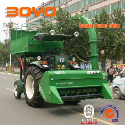 China Corn Silage Harvester 4QZ-8 YTO Tractor Mounted Corn Silage Harvester for sale