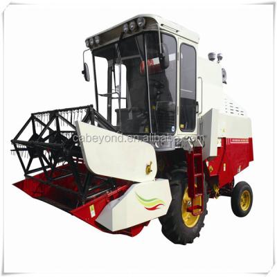 China Design for wheat and rice harvesting 4LZ-3.0 wheel wheat combine harvester for sale