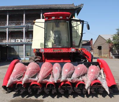 China Wheat Corn Soybean Harvest 4YZ-6 BOYO Famous Brand Engine Harvester for sale