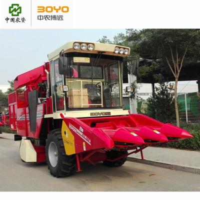 China Forage And Silage Harvesting BOYO Maize Maize Self Propelled Combine Harvester With Silage Chopper for sale