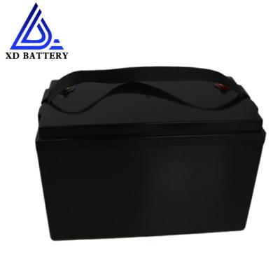 China RVs Caravans 100AH Lithium 12v Lifepo4 Battery Motorhome Deep Cycle Battery for sale