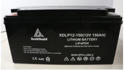 China 9000 van de het Onderhoudslifepo4 Batterij 12v 150ah van het Cyclusleven het Vrije Lithium Ion New Arrival Te koop