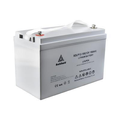 China 100AH Lithium 12v Lifepo4 Deep Cycle Caravan Battery For Motorhome for sale