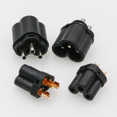 China Commercial IEC C13 Locking Plug Insert , C15 LOCKING SOCKET CONNECTOR for sale