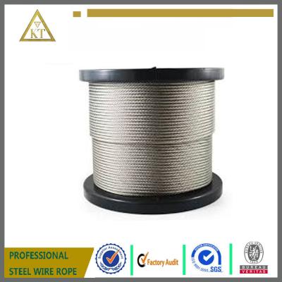 China 1x7 1mm high carbon steel wire cable steel strand steel wire rope steel wire for sale