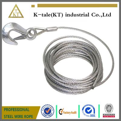 China 6*19+IWS 4.0mm Lifting Sling/304 stainless steel wire rope sling for sale