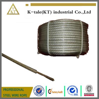 China 7x19 PVC coated steel wire rope steel wire for sale