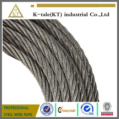 China Anti-fatigue Steel Wire Rope 8*19W ,For elevators and lifts,safety rope for sale